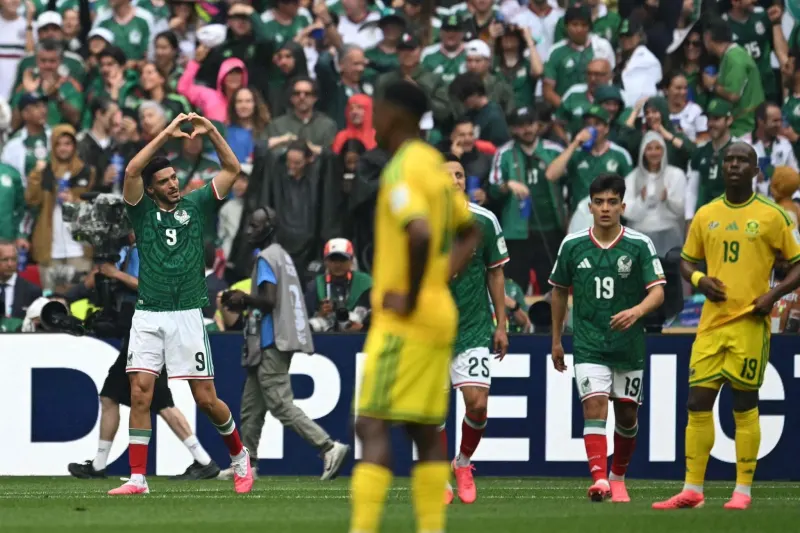 مباراة المكسيك وجنوب أفريقيا