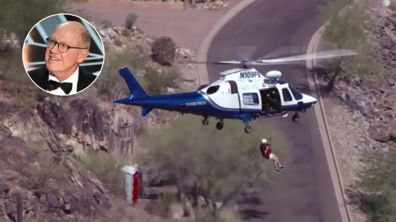 رسام ديزني غلين كين بعد إنقاذه إثر تعرضه لوعكة صحية خلال رحلة مشي في أريزونا