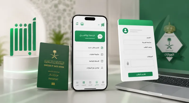 خدمة تواصل في أبشر